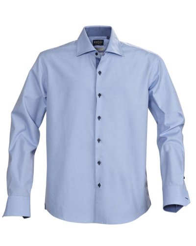 Camicia uomo maniche lunghe Baltimore Light Blu