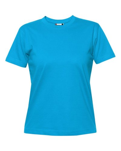 T-shirt donna Premium-T Turchese