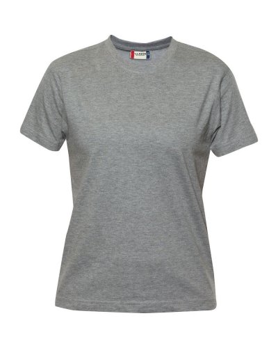 T-shirt donna Premium-T Grigio Melange