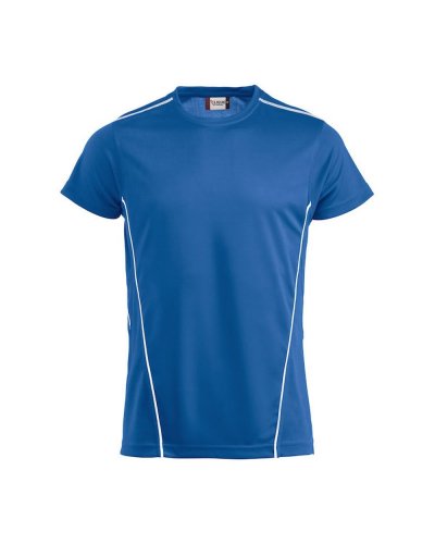 T-shirt girocollo Ice Sport-T Blu Royal / Bianco