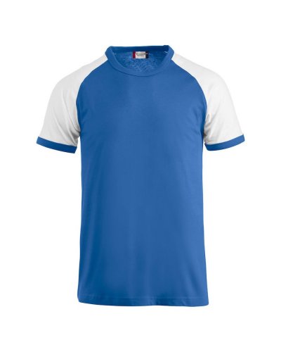 T-shirt bicolore Raglan-T Blu Royal / Bianco