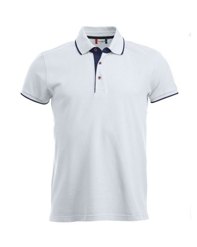 Polo Uomo Seattle Bianco / Navy