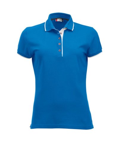 Polo Donna Seattle Azzurro Brillante