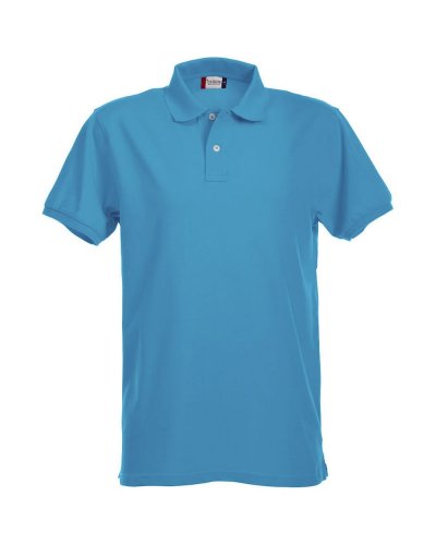 Polo Stretch Premium Turchese