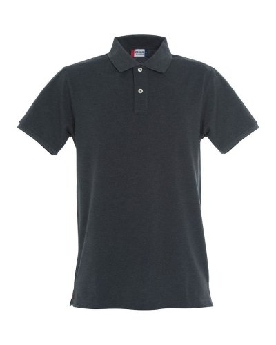 Polo Stretch Premium Antracite Melange