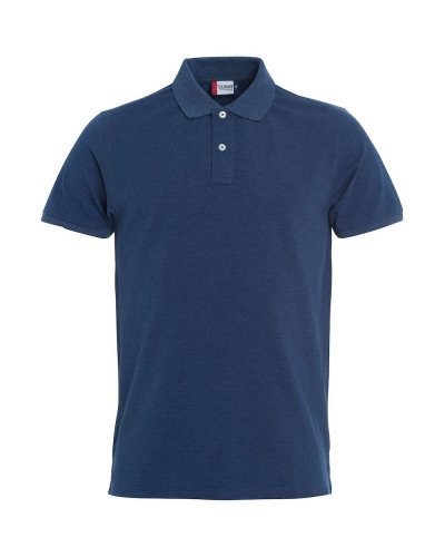 Polo Stretch Premium Blu Melange