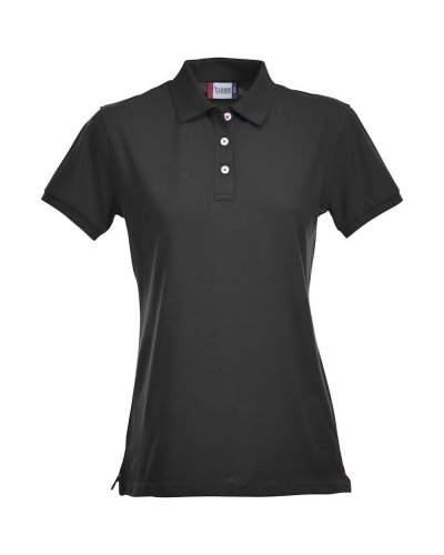 Polo Donna Stretch Premium Nero