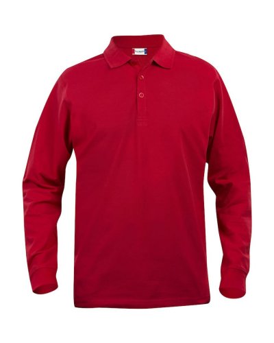 Polo Classic Lincoln manica lunga Rosso