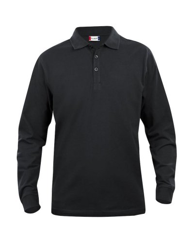 Polo Classic Lincoln manica lunga Nero