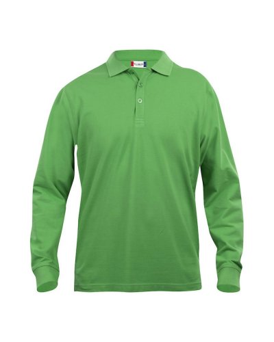 Polo Classic Lincoln manica lunga Verde Acido