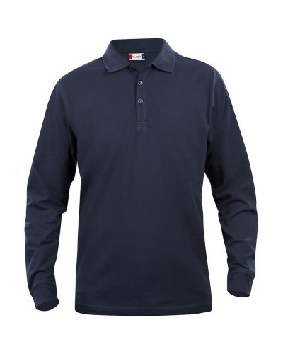 Polo Classic Lincoln manica lunga Blu