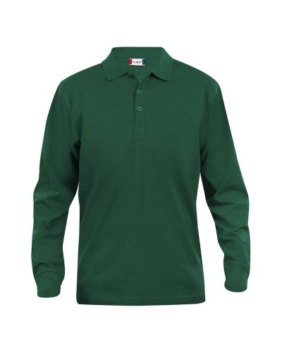 Polo Classic Lincoln manica lunga Verde Bottiglia