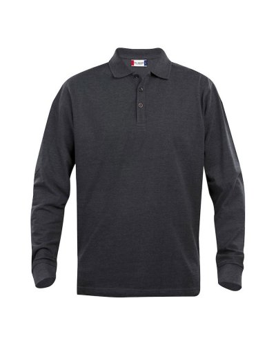 Polo Classic Lincoln manica lunga Antracite Melange