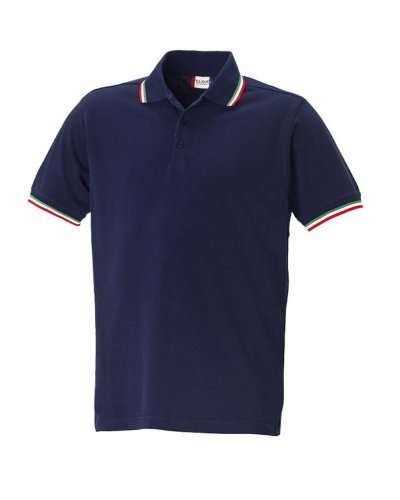 Polo Amarillo Blu / Verde Bandiera