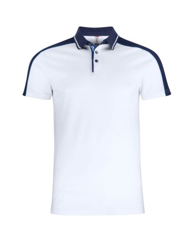 Polo Pittsford Bianco / Blu