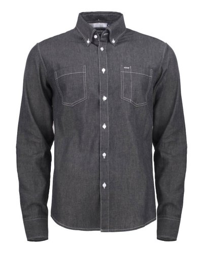 Camicia button down Jupiter Black denim 992