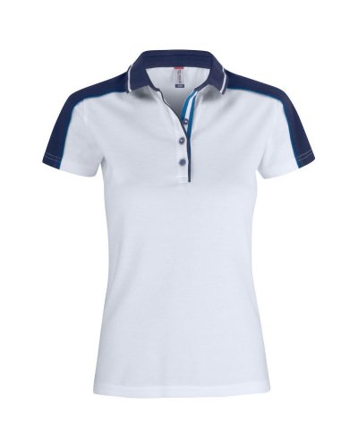Polo Donna Pittsford Bianco / Blu