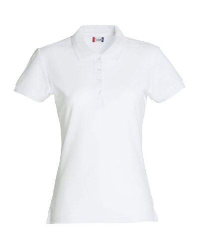 Polo Donna Basic Bianco