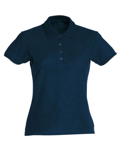 Polo Donna Basic Blu
