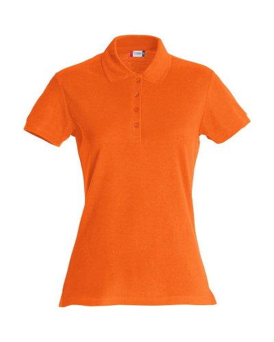 Polo Donna Basic Arancione