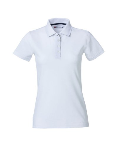 Polo Donna Heavy Premium Bianco