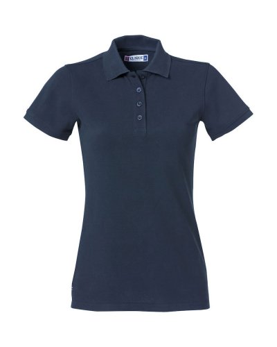 Polo Donna Heavy Premium Blu