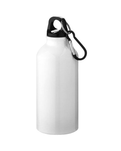 Borraccia in alluminio BPA Free Oregon 400 ml Solido Bianco