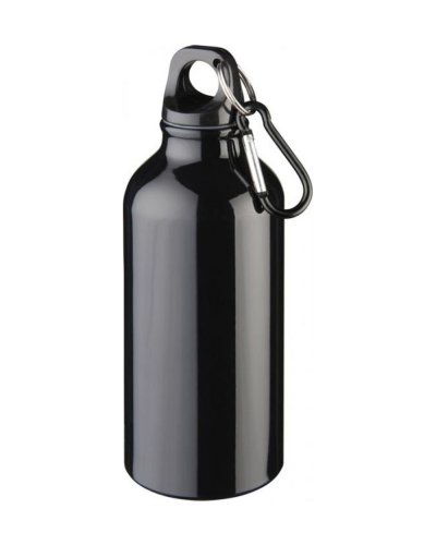 Borraccia in alluminio BPA Free Oregon 400 ml Nero