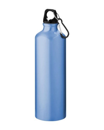 Borraccia Pacific in Alluminio BPA free con moschettone  770ml Blu Chiaro