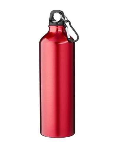 Borraccia Pacific in Alluminio BPA free con moschettone  770ml Rosso