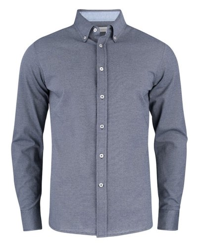 Camicia Burlingham Navy - bianco 601