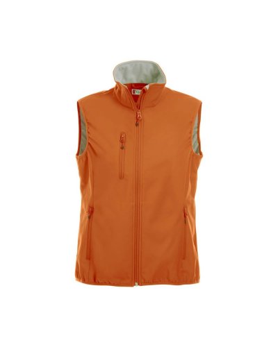 Gilet Basic Softshell donna Arancione