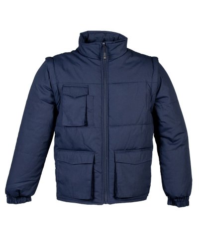 Giubbino con maniche staccabili Alabama Navy