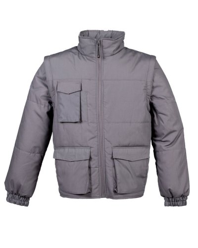 Giubbino con maniche staccabili Alabama Grey