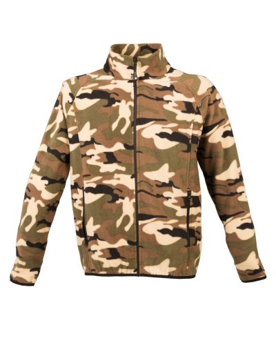 Pile antipilling Metz Man Camouflage Green