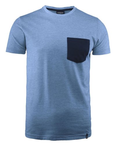 T-shirt Portwillow Azzurro melange 506