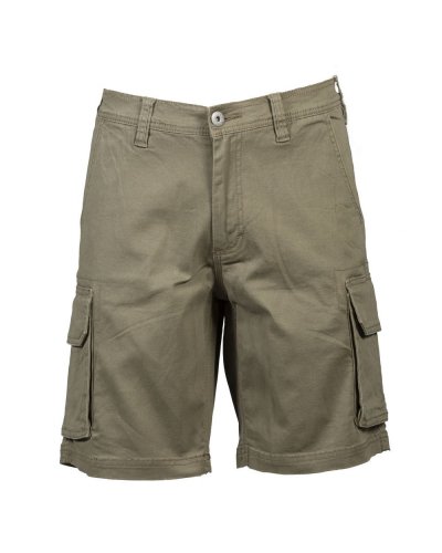 Pantalone corto multitasche Mikonos Army Green