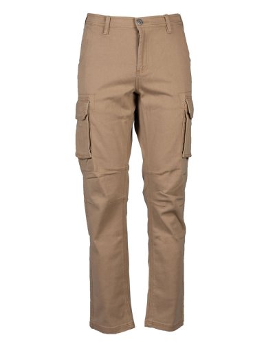 Pantalone multitasche elasticizzato Lituania KHAKI