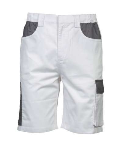 Pantalone corto multitasche Tiziano White