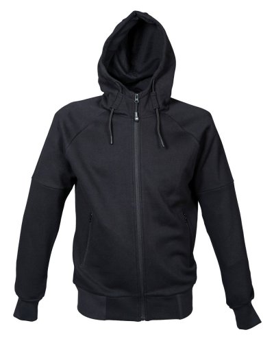Felpa con zip intera e cappuccio Cleveland Man Black
