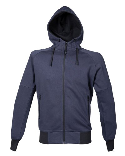 Felpa con zip intera e cappuccio Cleveland Man Navy