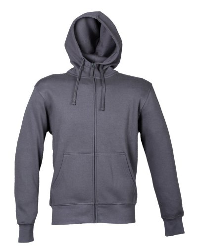 Felpa con zip intera e cappuccio Oklahoma Man Dark grey