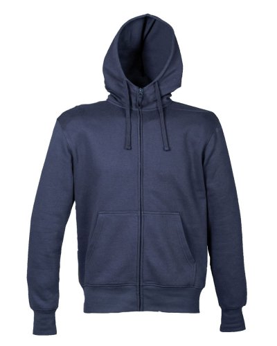 Felpa con zip intera e cappuccio Oklahoma Man Navy