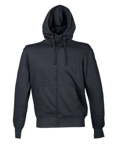 Felpa con zip intera e cappuccio Oklahoma Man Black