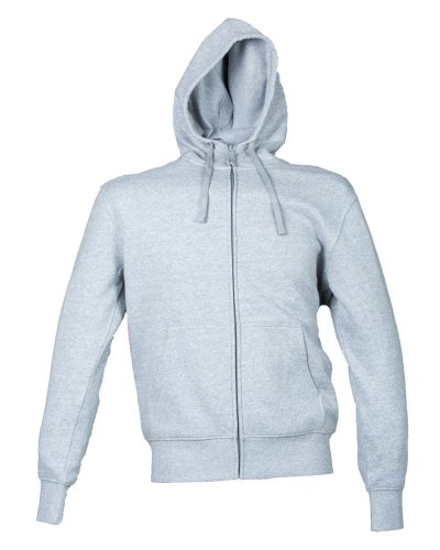 Felpa con zip intera e cappuccio Oklahoma Man Melange