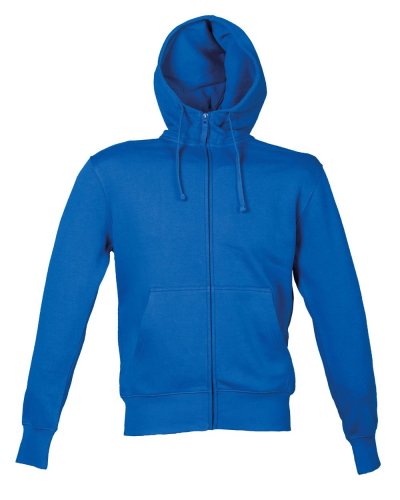 Felpa con zip intera e cappuccio Oklahoma Man Royal