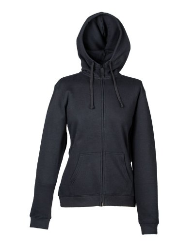 Felpa con zip intera e cappuccio Oklahoma Lady Navy