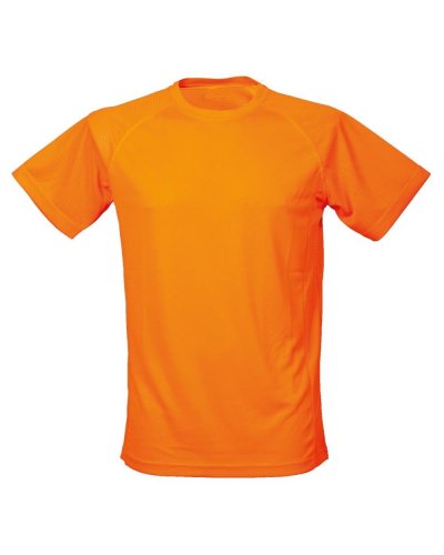T-shirt Montevideo Man Orange Fluo