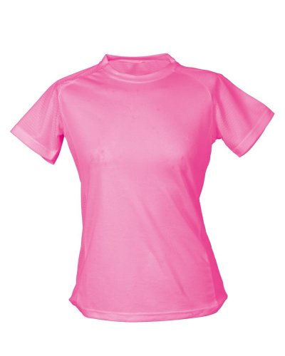 T-shirt Montevideo Lady Fucsia Fluo
