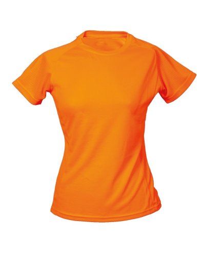 T-shirt Montevideo Lady Orange Fluo